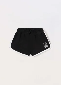Blukids Shorts in french terry di misto cotone ragazza- Pantaloni