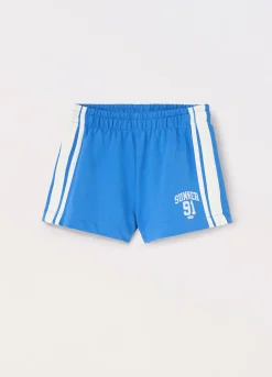Blukids Shorts in french terry di puro cotone ragazza- Pantaloni