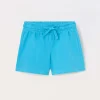 Blukids Shorts in french terry di puro cotone ragazza- Pantaloni
