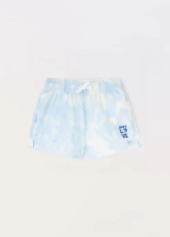 Blukids Shorts in french terry di puro cotone ragazza- Pantaloni