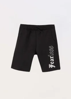 Blukids Shorts in french terry di puro cotone ragazzo- Pantaloni