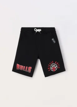 Blukids Shorts in french terry di puro cotone ragazzo- Pantaloni