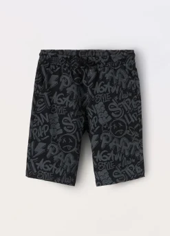 Blukids Shorts in french terry di puro cotone ragazzo- Pantaloni