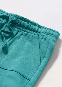Blukids Shorts in french terry di puro cotone neonata- Pantaloni