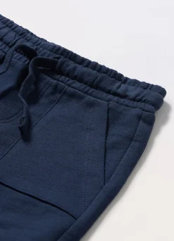 Blukids Shorts in french terry di puro cotone neonata- Pantaloni