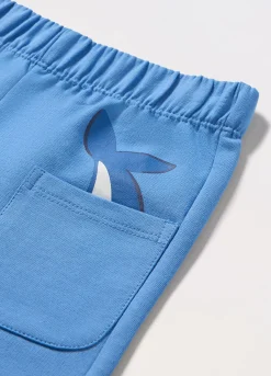 Blukids Shorts in french terry di puro cotone neonato- Pantaloni