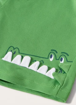 Blukids Shorts in french terry di puro cotone neonato- Pantaloni