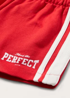 Blukids Shorts in french terry di puro cotone ragazza- Pantaloni