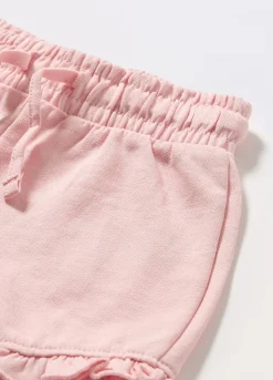 Blukids Shorts in french terry di puro cotone neonata- Pantaloni