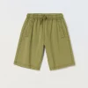 Blukids Shorts in french terry ragazzo- Pantaloni