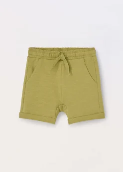 Blukids Shorts in french terry slub neonato- Pantaloni
