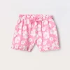 Blukids Shorts in jersey di puro cotone bambina- Pantaloni