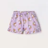 Blukids Shorts in jersey di puro cotone bambina- Pantaloni