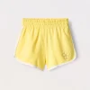 Blukids Shorts in jersey di puro cotone bambina- Pantaloni