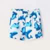 Blukids Shorts in jersey di puro cotone neonato- Pantaloni