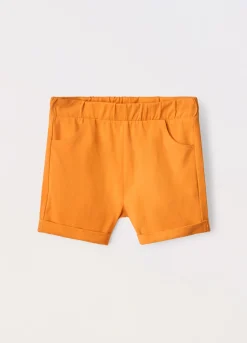 Blukids Shorts in jersey di puro cotone neonato- Pantaloni
