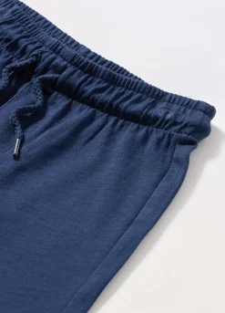 Blukids Shorts in jersey di puro cotone neonato- Pantaloni