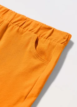 Blukids Shorts in jersey di puro cotone neonato- Pantaloni