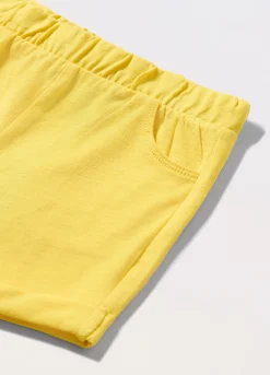 Blukids Shorts in jersey di puro cotone neonato- Pantaloni