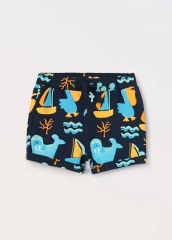 Blukids Shorts in jersey stretch neonato- Pantaloni