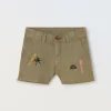 Blukids Shorts in misto cotone ragazza- Pantaloni