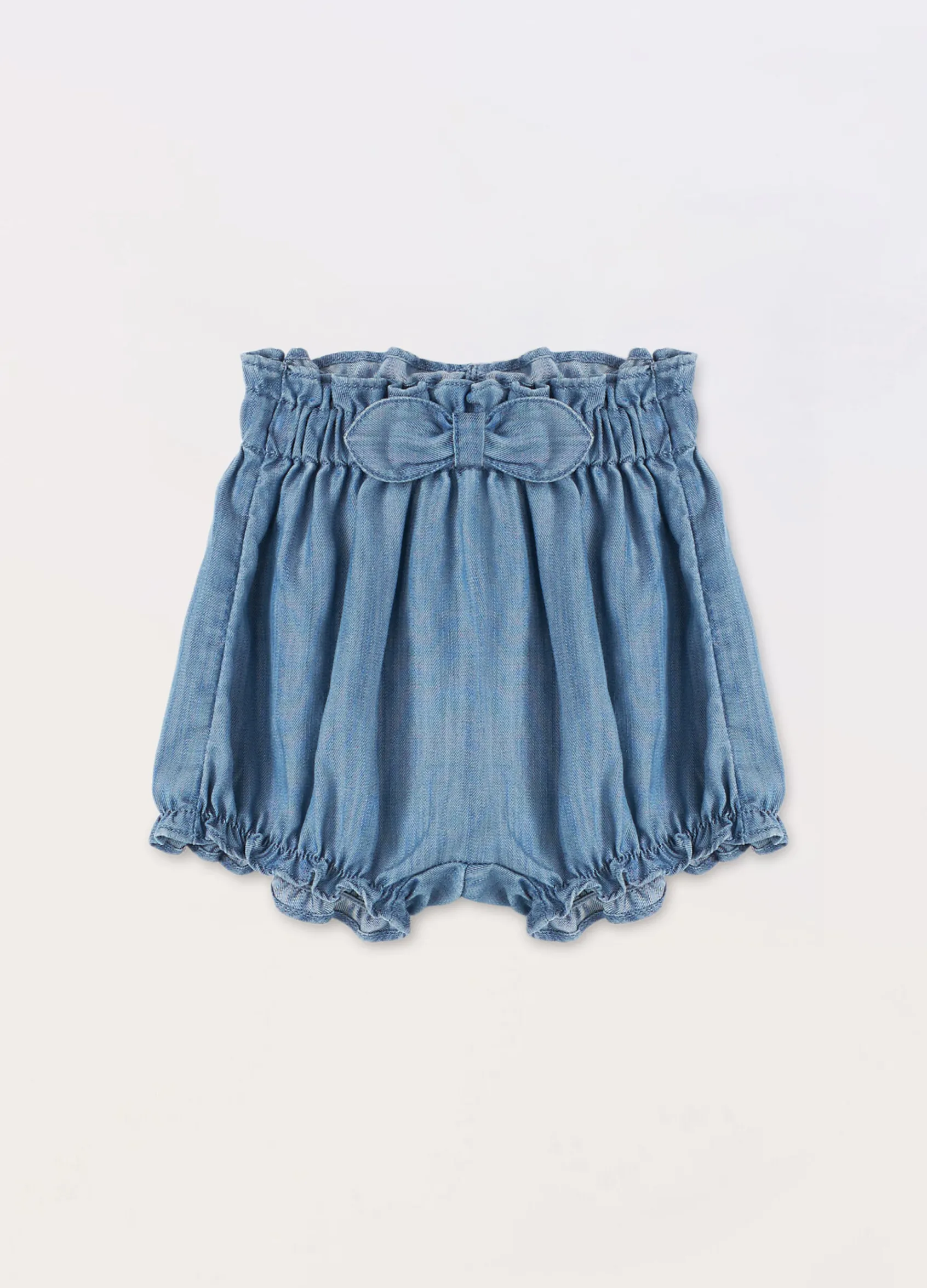 Blukids Shorts in pura lyocell neonata- Pantaloni