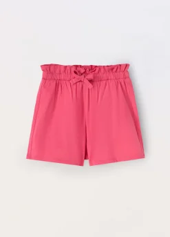 Blukids Shorts in puro cotone bambina- Pantaloni