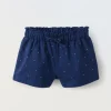 Blukids Shorts in puro cotone bambina- Pantaloni