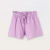 Blukids Shorts in puro cotone bambina- Pantaloni