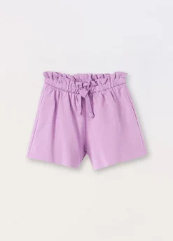 Blukids Shorts in puro cotone bambina- Pantaloni