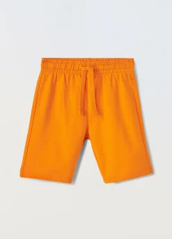 Blukids Shorts in puro cotone bambino-Bambino Pantaloni