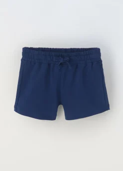 Blukids Shorts in puro cotone bambina- Pantaloni