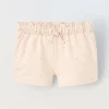 Blukids Shorts in puro cotone bambina- Pantaloni
