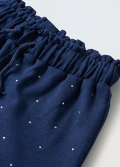 Blukids Shorts in puro cotone bambina- Pantaloni