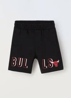 Blukids Shorts in puro cotone NBA neonato- Pantaloni