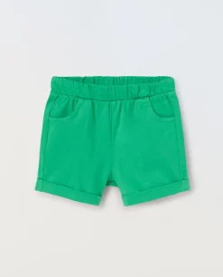 Blukids Shorts in puro cotone neonato- Pantaloni
