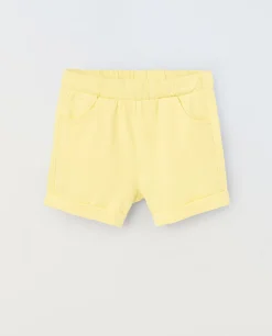 Blukids Shorts in puro cotone neonato- Pantaloni