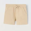 Blukids Shorts in puro cotone neonato- Pantaloni