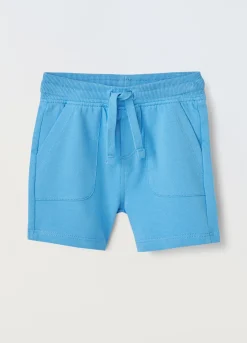 Blukids Shorts in puro cotone neonato- Pantaloni