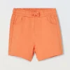 Blukids Shorts in puro cotone neonato- Pantaloni