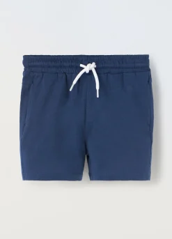 Blukids Shorts in puro cotone neonato- Pantaloni