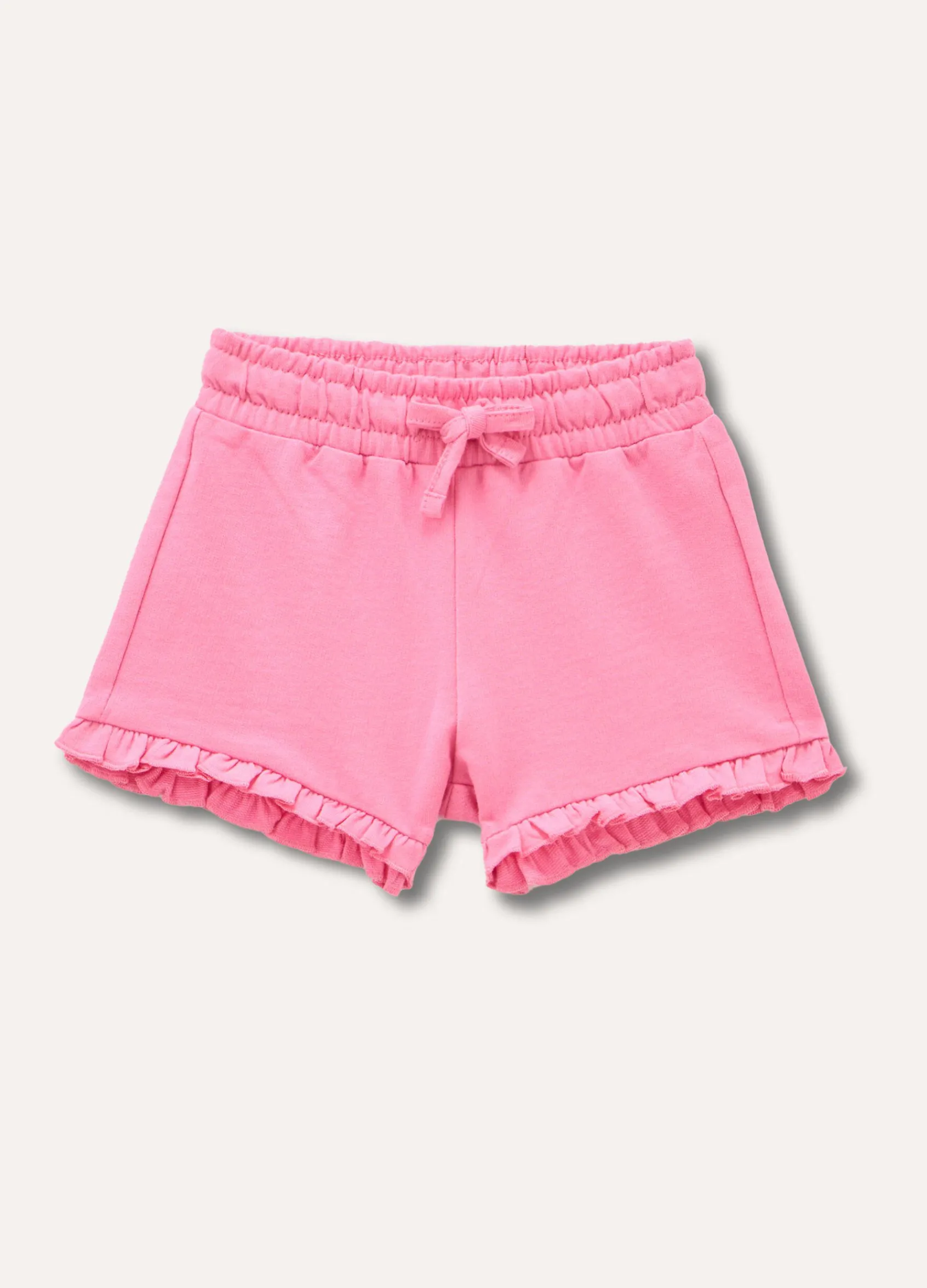 Blukids Shorts in puro cotone neonata- Pantaloni