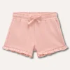 Blukids Shorts in puro cotone neonata- Pantaloni