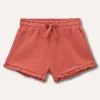 Blukids Shorts in puro cotone neonata- Pantaloni