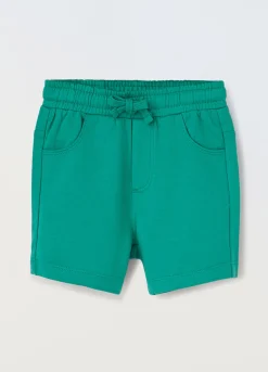 Blukids Shorts in puro cotone neonato- Pantaloni