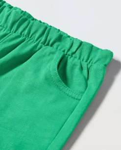 Blukids Shorts in puro cotone neonato- Pantaloni