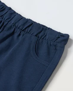 Blukids Shorts in puro cotone neonato- Pantaloni