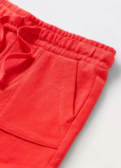 Blukids Shorts in puro cotone Piquet neonato- Pantaloni