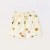 Blukids Shorts in puro cotone voile neonata- Pantaloni