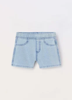 Blukids Shorts in stretch denim ragazza- Jeans